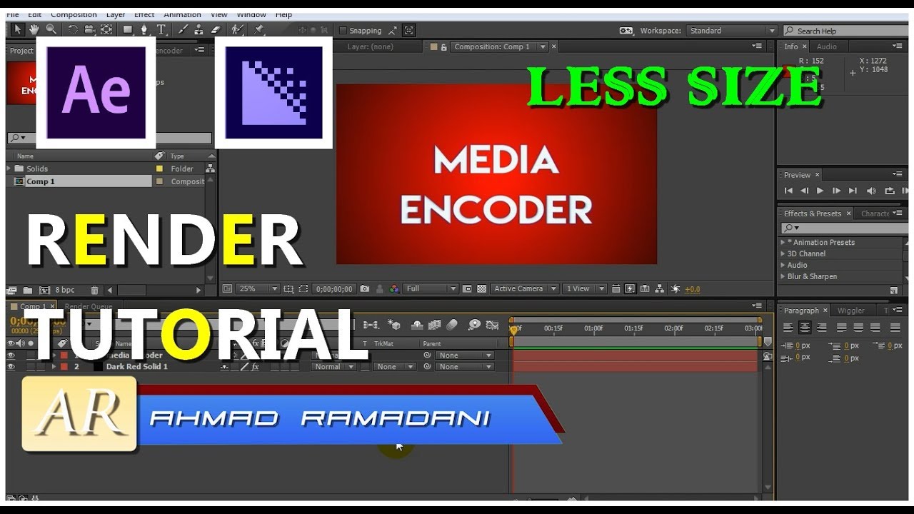 Cara Cepat Render After Effect - 3 Cara Seleksi Rambut di Photoshop CC