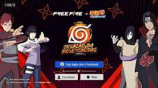URGENTE!! 2° CAPÍTULO DO NARUTO, PEGUE A AKATSUKI, 4° CODIGUIN INFINITO E MAIS - NOVIDADES FREE FIRE