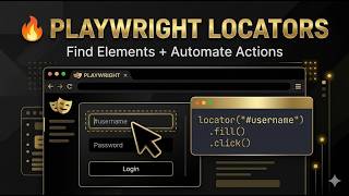Day 4 : Video 1 : Playwright Locators Explained | How to Enter Text & Click Buttons