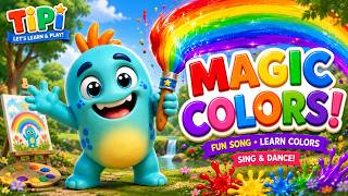 🌈 TiPi’s Magic Paintbrush 🎨 | Learn Colors with TiPi | Fun Kids Song