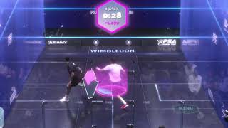 Ghost movement of the world's best squash players - Optasia Championship 2025 now in PSA Ghosting