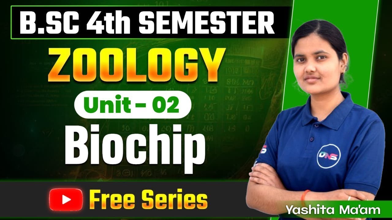 B.Sc 4th Semester Zoology Unit-2nd Biochip | BIOCHIP || Zoology 4th Sem Unit-2nd Biochip ||