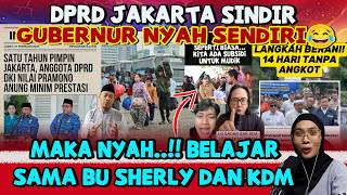 1 TAHUN GA BECUS‼️GUBERNUR JAKARTA DIRUJ4K DPR-BEDA DENGAN BU SHERLY \u0026 KDM ATASI MUDIK