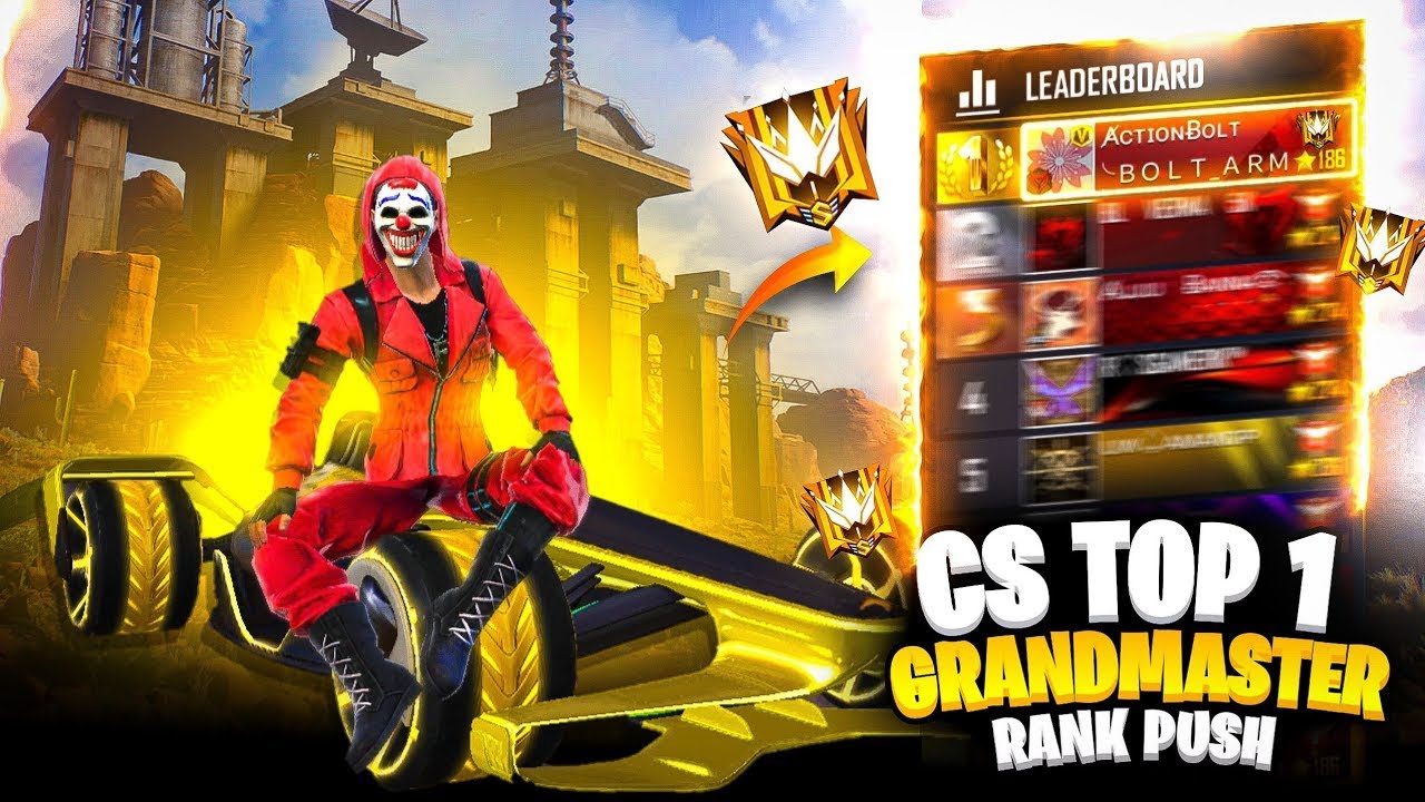 Free Fire LIVE 🔥 | CS Rank Push | Sound ON | Real Gameplay