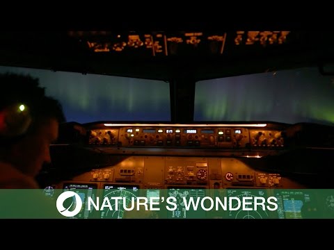 Heavenly Northern Lights in Plane Sight! - Heavenly Northern Lights in Plane Sight!