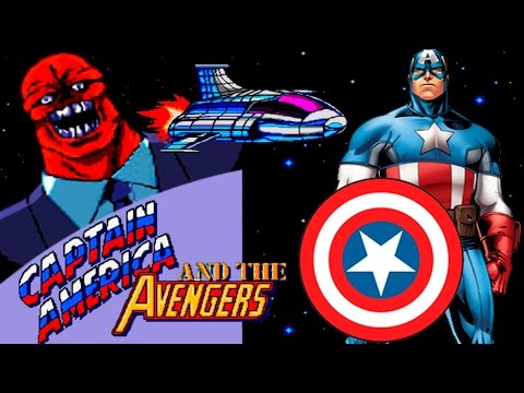 Видео: Captain America and The Avengers прохождение (Sega Mega Drive, Genesis)