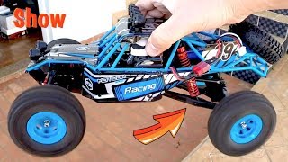 Carro Com Controle Remoto Azul Power Machines Havan Toys - HBR0353