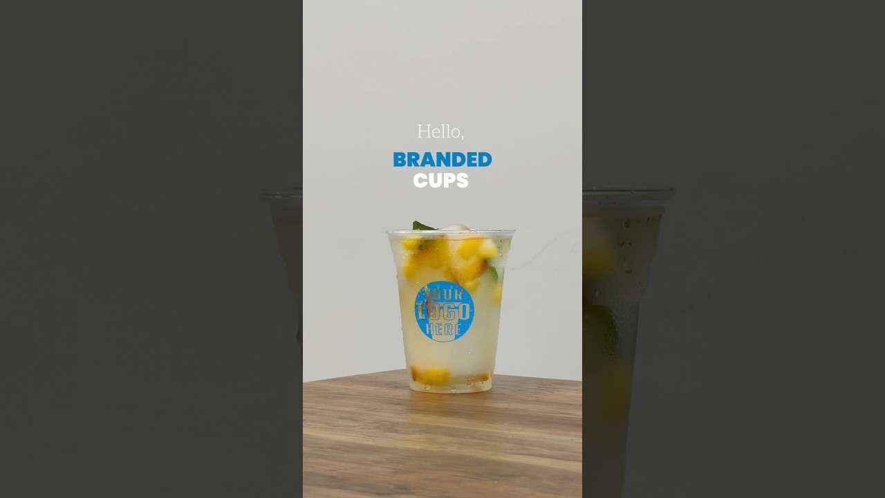 Make your brand unforgettable and start customizing your cups now.🥂