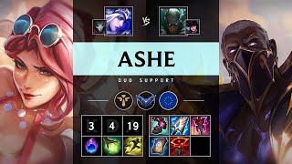 Ashe Support vs Pyke - EUW Diamond Patch 25.13