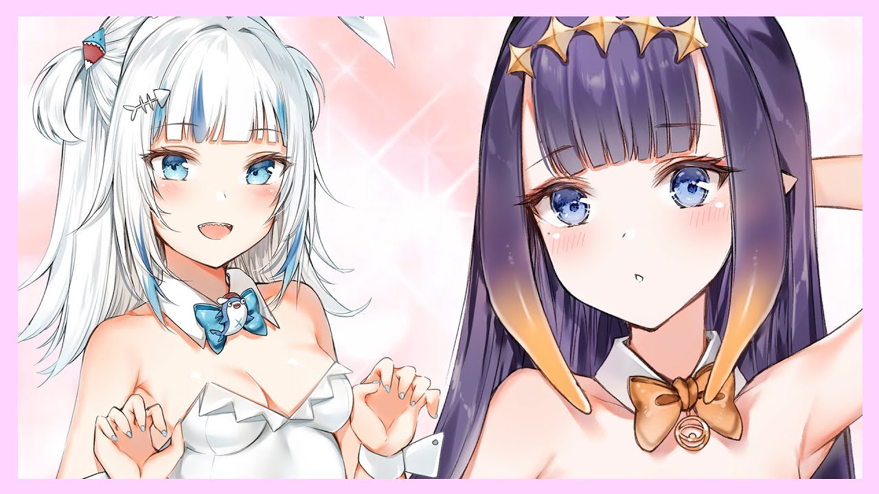 Gura and Ina's DEEPEST voice...