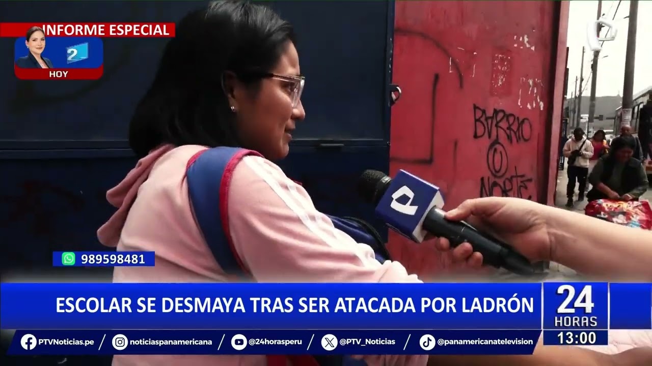 ¡Atención PNP! Robos a transeúntes y negocios se incrementan en Av. Caquetá