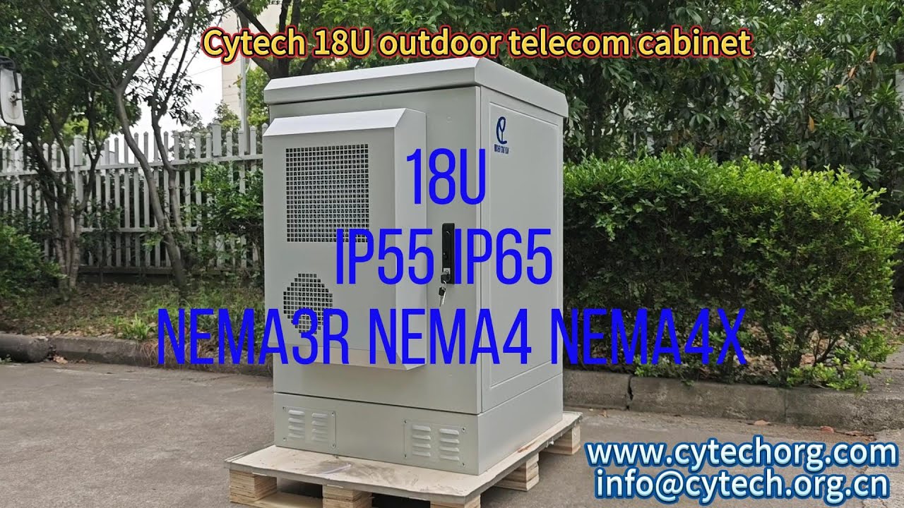 18U outdoor telecom cabinet