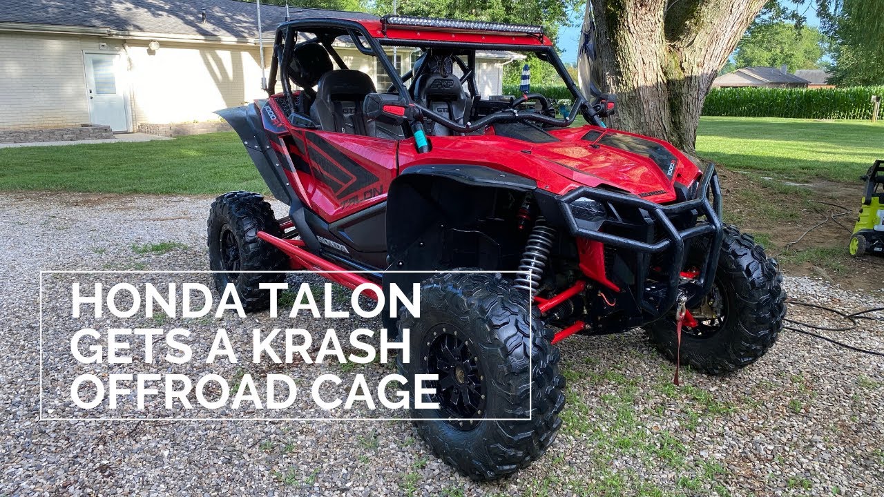 Honda Talon - Защита от повреждений при столкновении на бездорожье