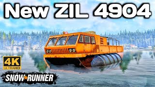 New Truck ZIL 4904 In SnowRunner Season 14 #snowrunner #truck #4k
