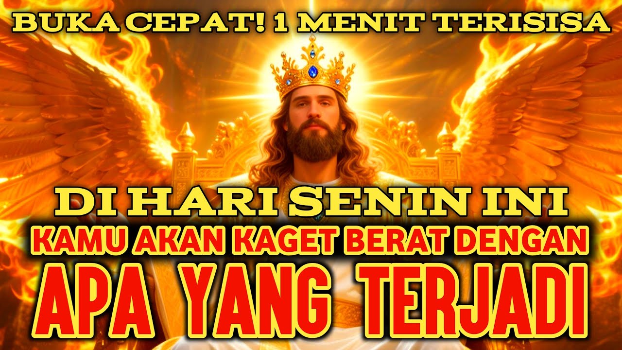 JIWA TERPILIH ✨ DIHARI SENIN INI AKAN ADA KEJUTAN FINANSIAL YANG AKAN MEMBUATMU KAGET BERAT