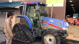 イセキ TJ75C セミクローラ トラクター 75馬力 江別！