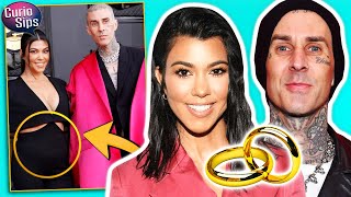 Kourtney Kardashian &amp; Travis Barker Got Married?! Pregnancy The Reason?