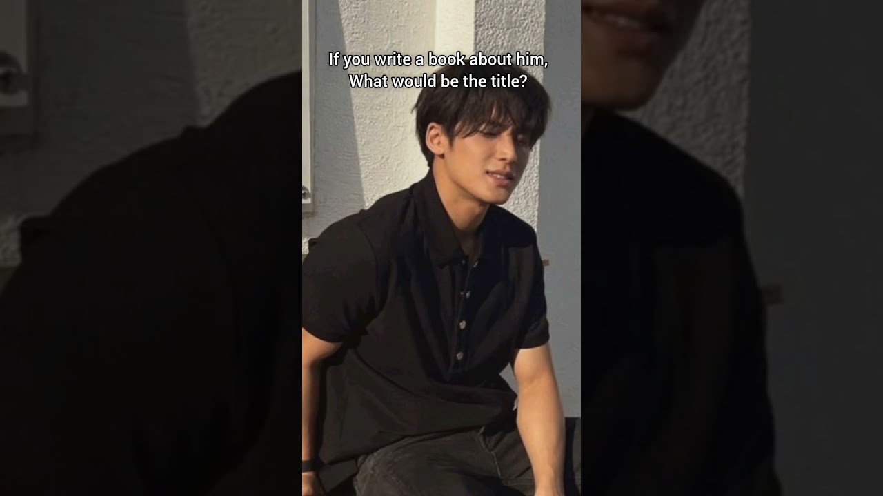 If you write a book about him, what would be the title? 