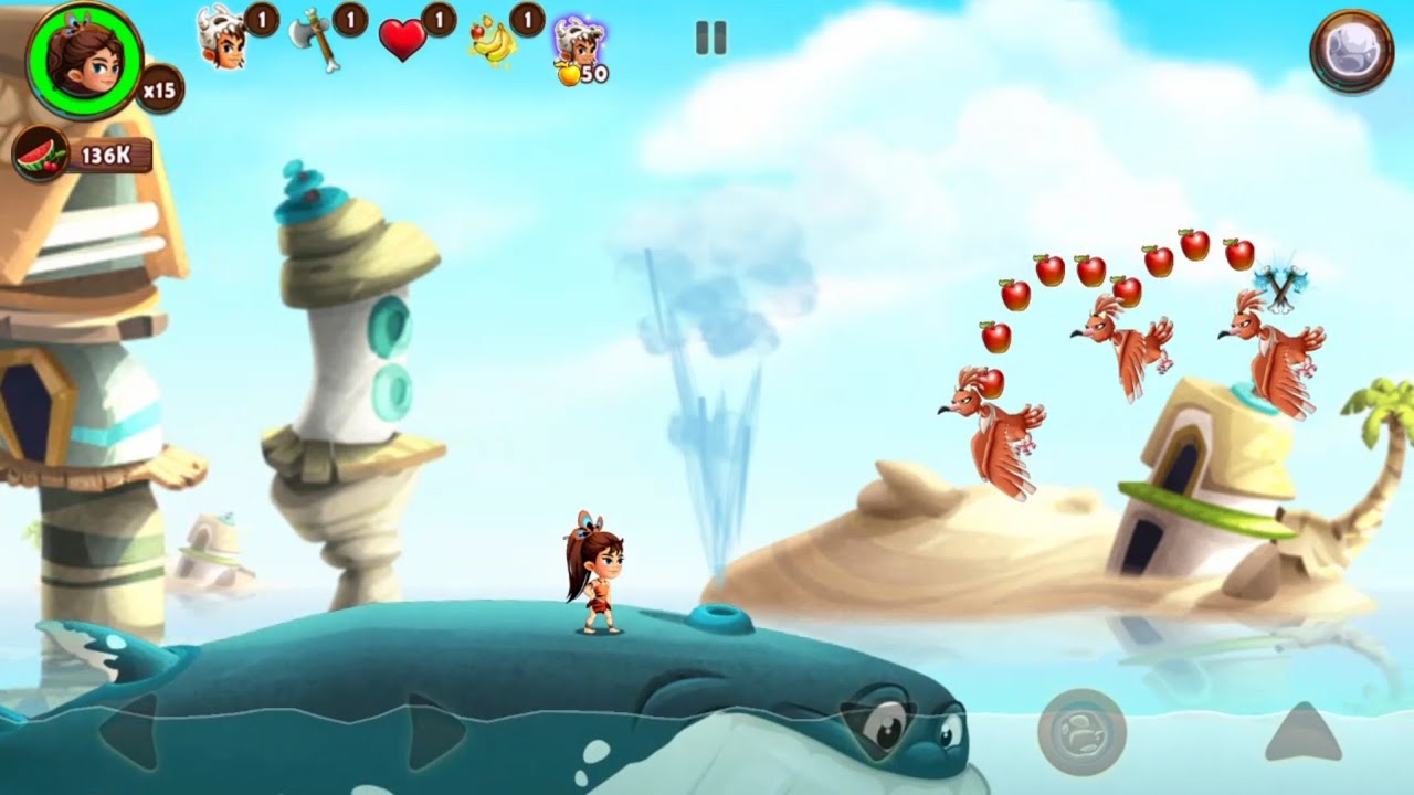 Jungle Adventures 3 - Gameplay Android - Level 3-2 - YouTube