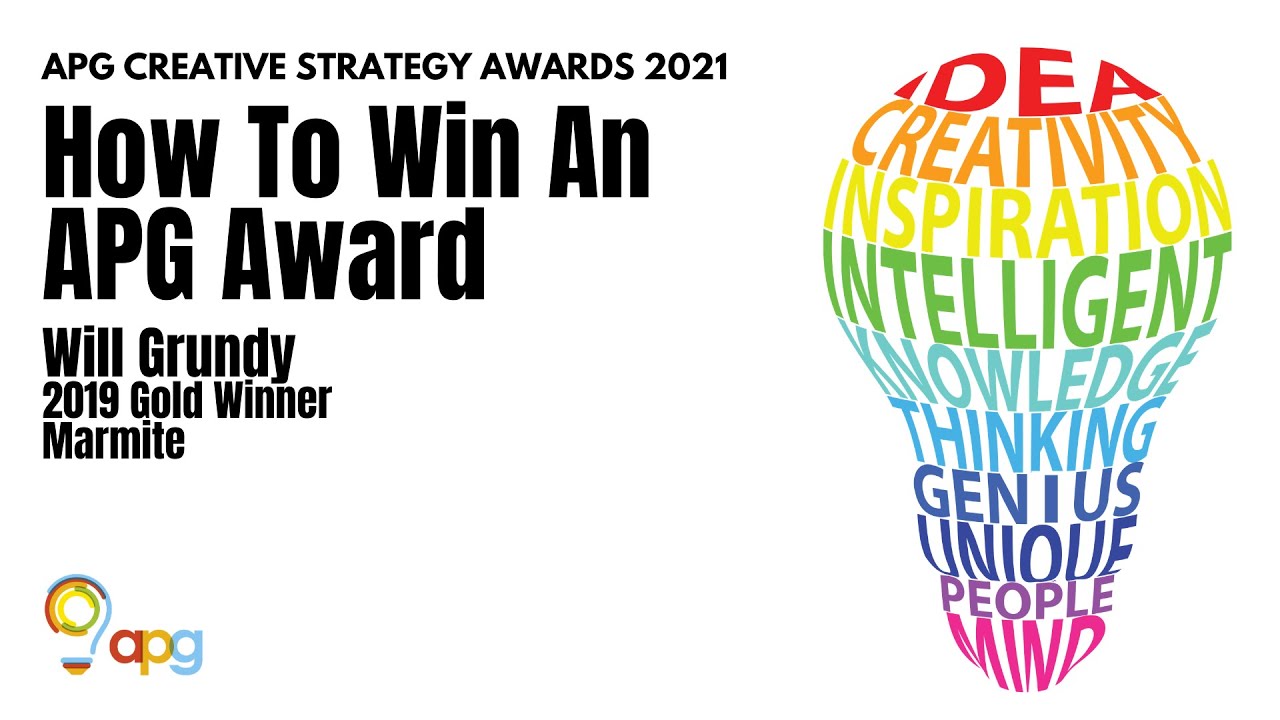 How to Win an APG Award (with Will Grundy)