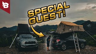 First camping vlog | Zen Forest | feat. @JunOutdoors | ASMR