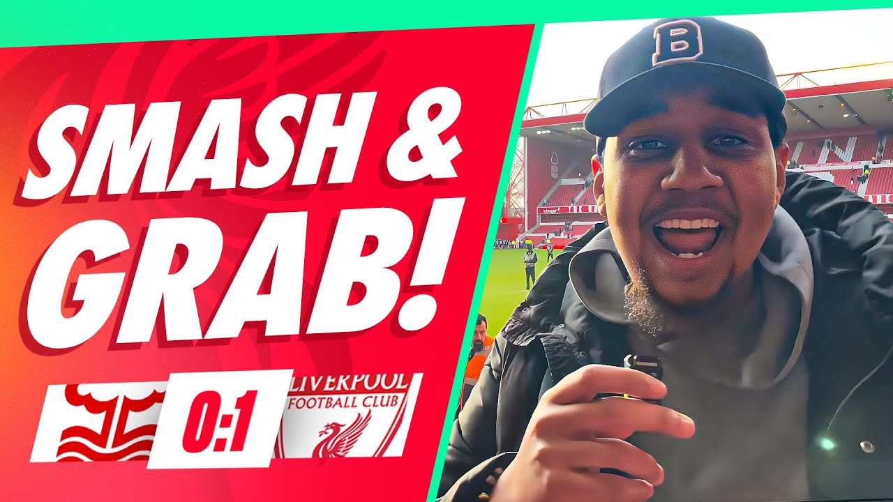 "SMASH AND GRAB!" | Nottingham Forest 0-1 Liverpool | Gregg | Fan Cam