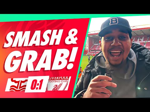 "SMASH AND GRAB!" | Nottingham Forest 0-1 Liverpool | Gregg | Fan Cam