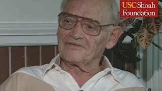 Kristallnacht and the Silence of Bystanders | Kurt Messerschmidt | USC Shoah Foundation
