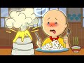 Caillou no Restaurante | Caillou em Português - WildBrain