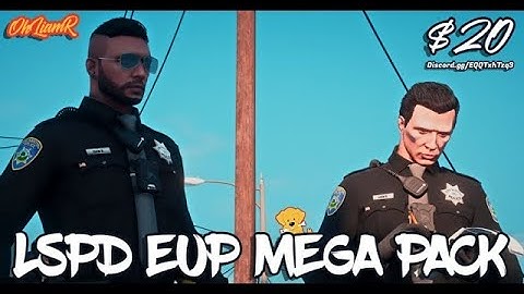 [FREE] LSPD EUP Mega Pack Showcase