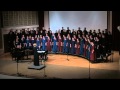 Capital university combined choirs  make our garden grow