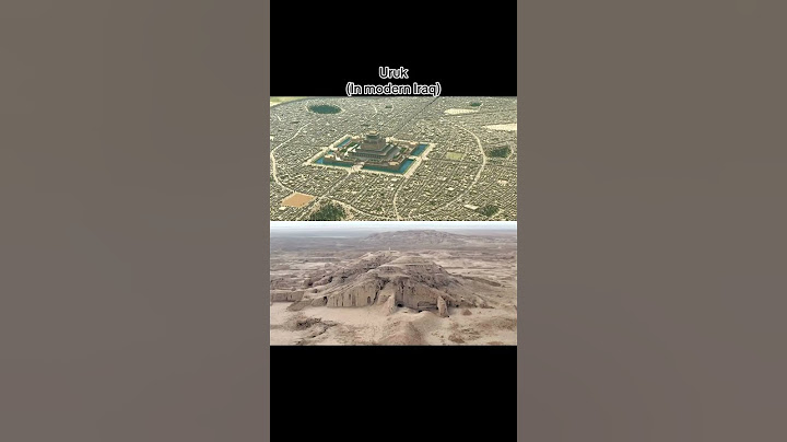 Ancient cities. Before and after. #history