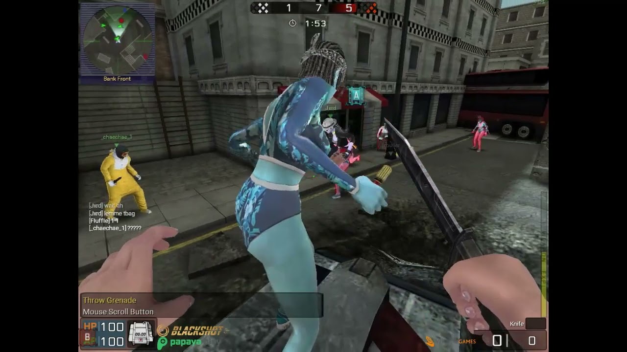 BlackShot [_Shinu] MeleeOnlyLai ClanWar #41 MELEE ONLY IN CLANWAR!!