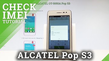 How to Check IMEI and Serial Number in ALCATEL Pop S3 |HardReset.Info