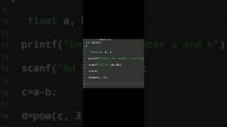 #25| Basic Computer Programming | C Language Exercise26 #shorts #coding