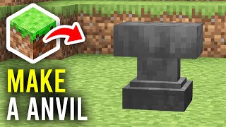 How To Make An Anvil In Minecraft - Full Guide