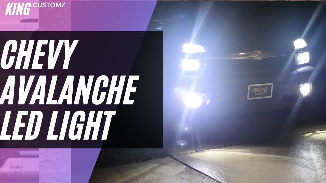 chevy avalanche led install