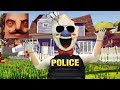 Hello neighbor  my new neighbor ice scream 3 rod police full history gameplay walkthrough