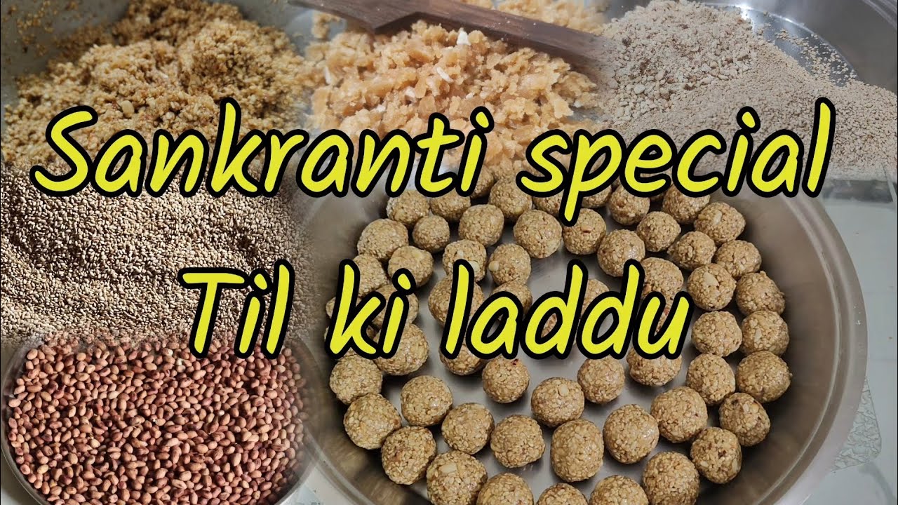 Sankranti special til ki laddu ✨ 