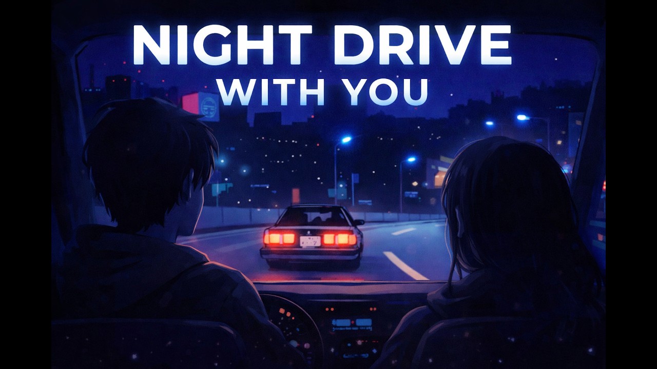 Night Drive With You 🌙 Romantic Lofi Beats for Late Night Thoughts & Chill