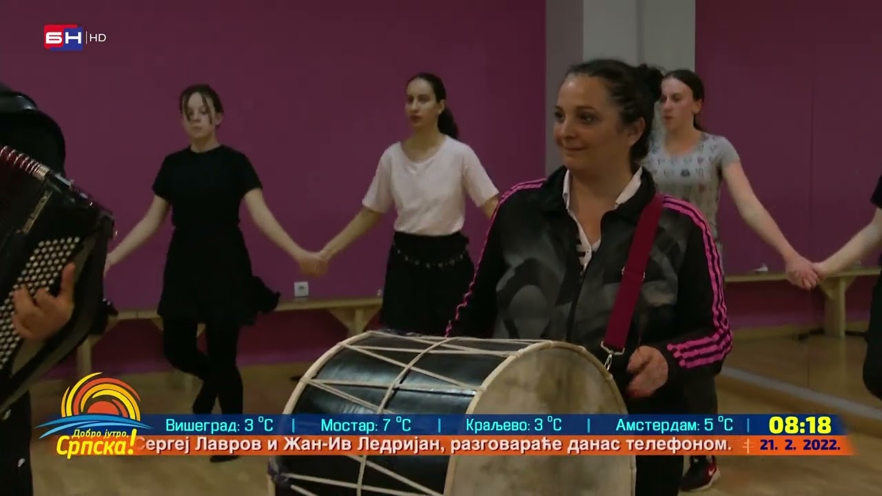 Gordana Jankov je jedan od najstarijih članova SKUD-a "Semberija" u Bijeljini (BN TV 2022) HD