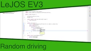 LeJOS EV3 Ep9 - Random driving
