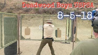 Deadwood Boys USPSA match 8-5-18