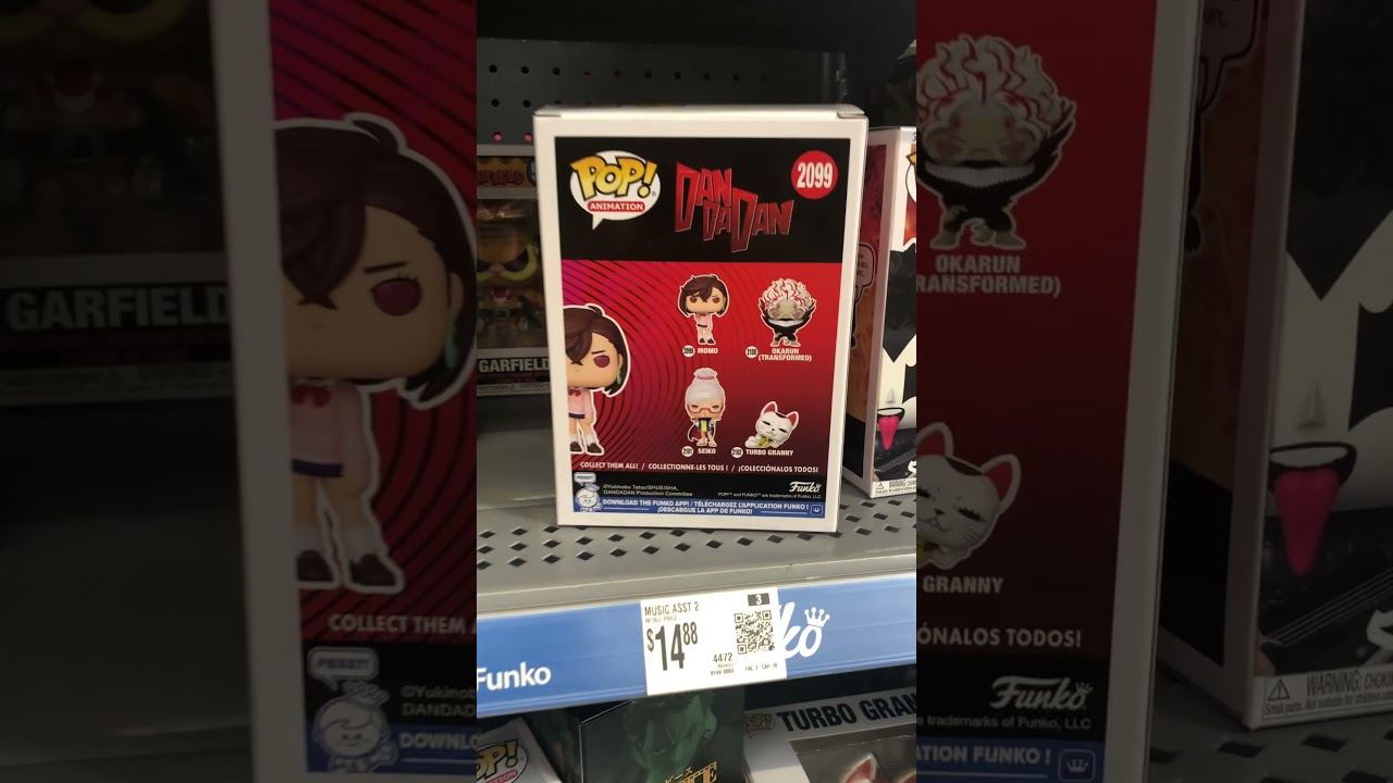 DanDaDan Funko pop at Walmart store