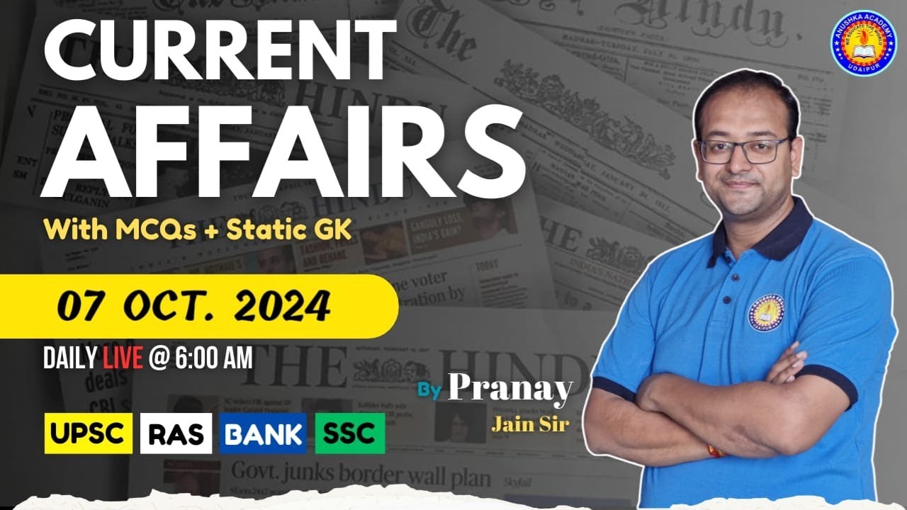 Indian & World Current Affairs - 3