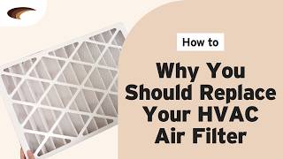 Watch the product video for Why You Should Replace Your HVAC Air Filter (And How Often)