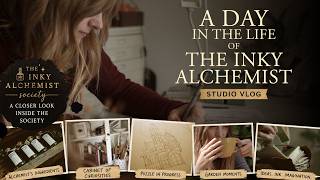 A Day Inside My Magical Studio Puzzle Worlds Handmade Inks The Inky Alchemist Society