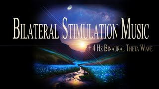 Ambient 4 Hz Theta Wave: Mental Balance 🎧 Binaural + Bilateral Stimulation Music | 50 BPM EMDR