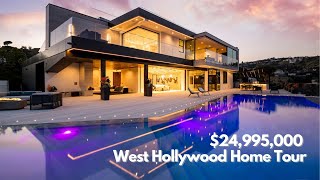 Inside a STAGGERING $25M West Hollywood Luxury Home with DTLA Views! | Home Tour by Sketch | Design Development 28,978 views 9 months ago 6 minutes, 56 seconds