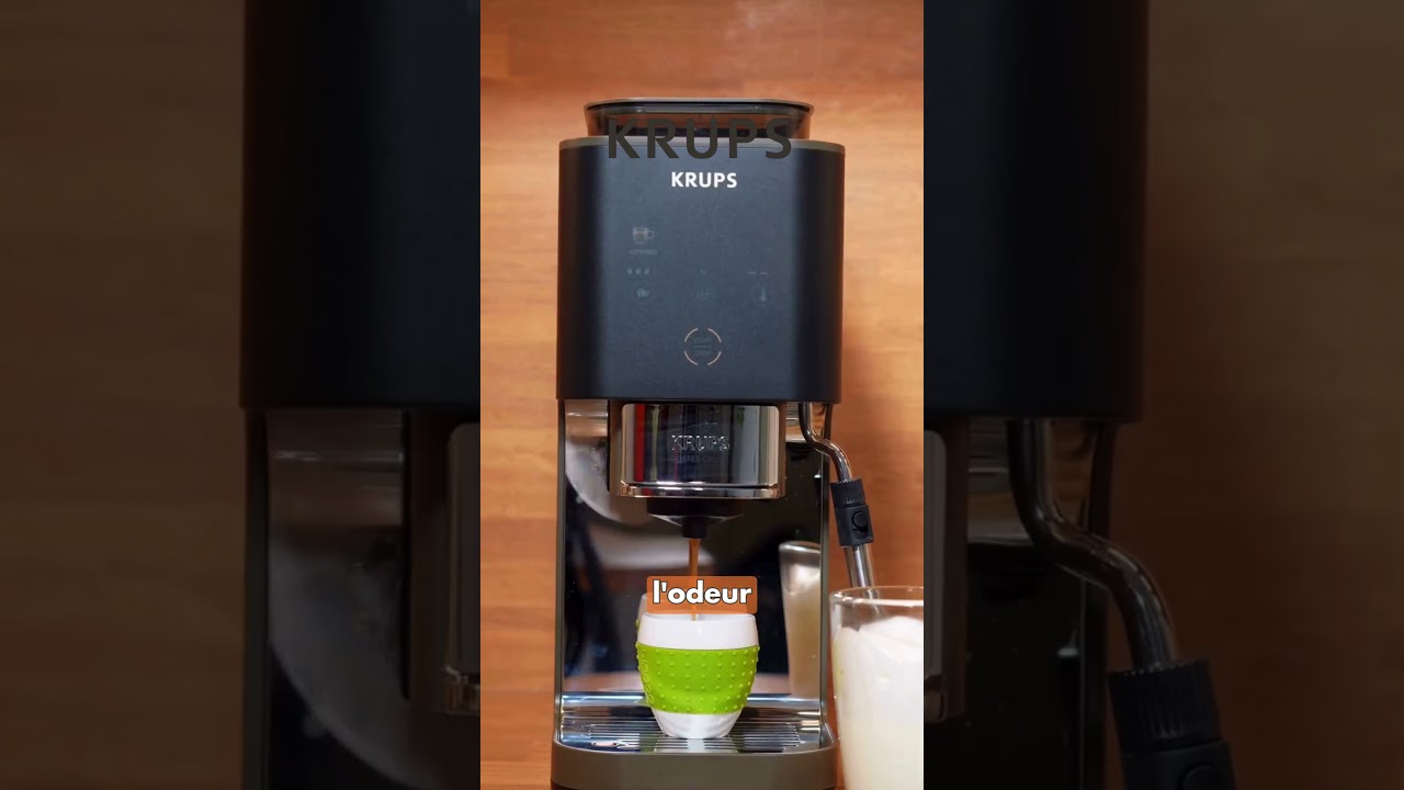 Découvrez l'innovation Coffee Crush, de KRUPS : l’intensité du grain, format mini !